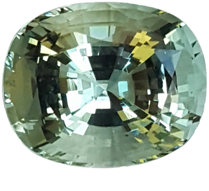 8.17ct Cushion A Color Aquamarine