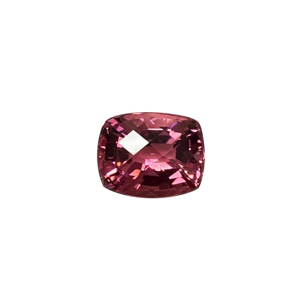 10x8mm Cushion Deep Pink Tourmaline