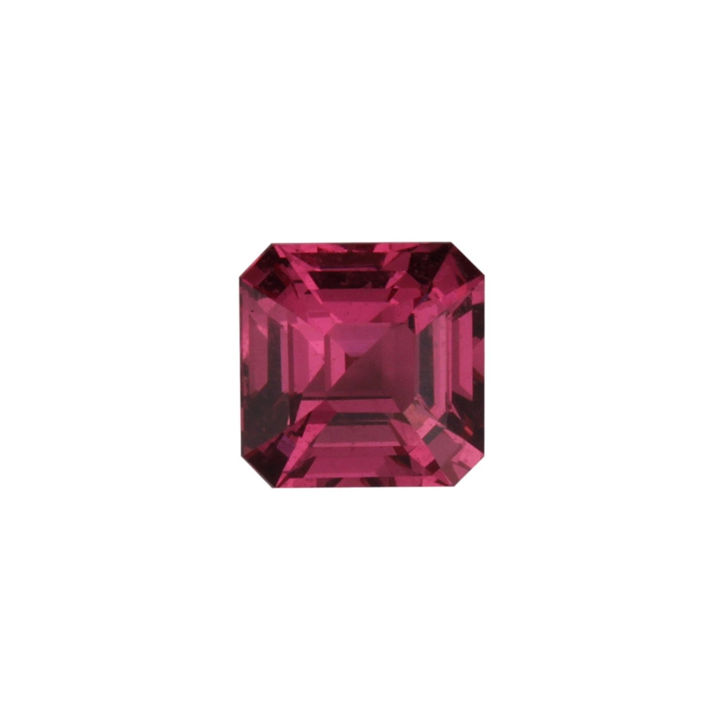 6.1mm Asscher Cut Hot Pink Spinel
