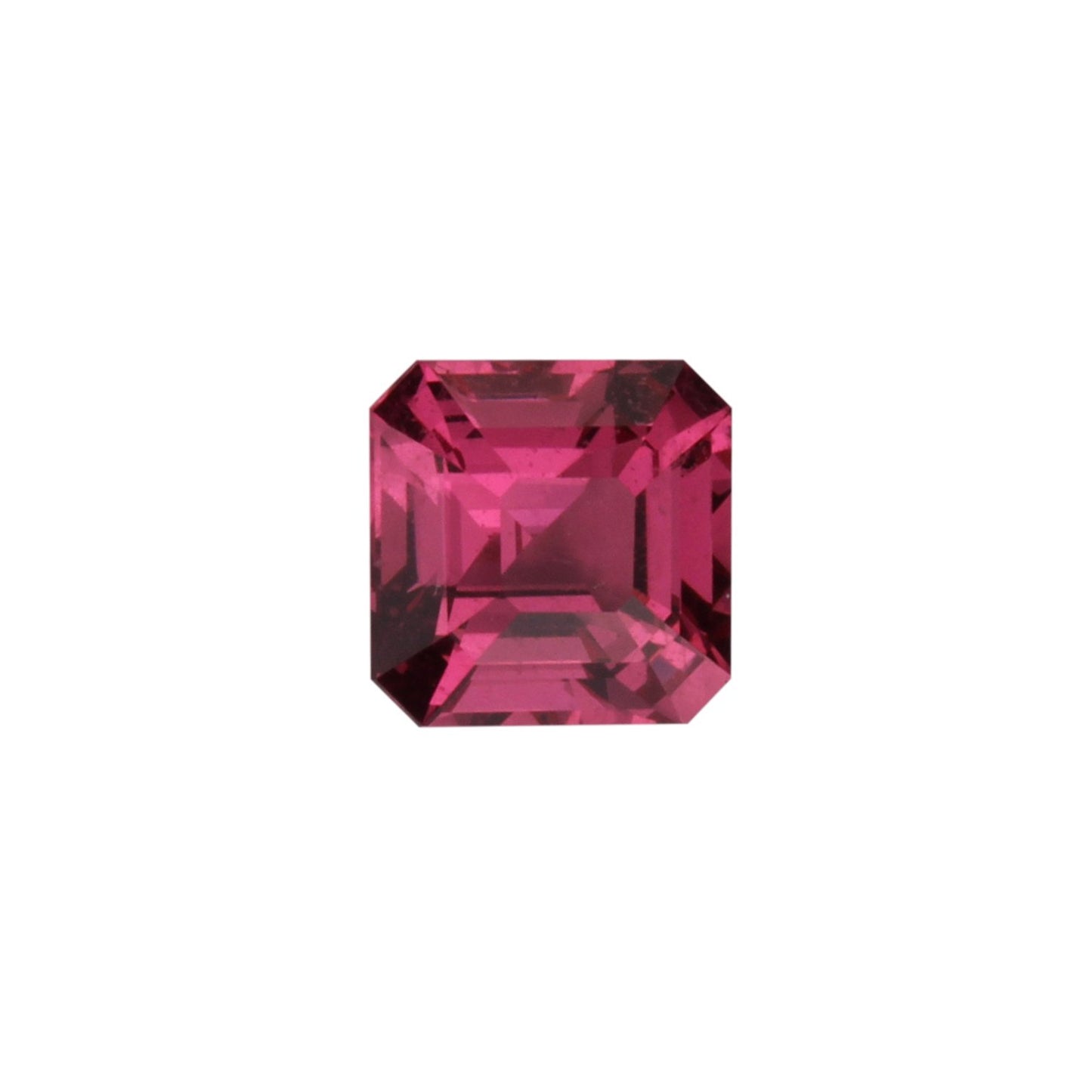 6.1mm Asscher Cut Hot Pink Spinel