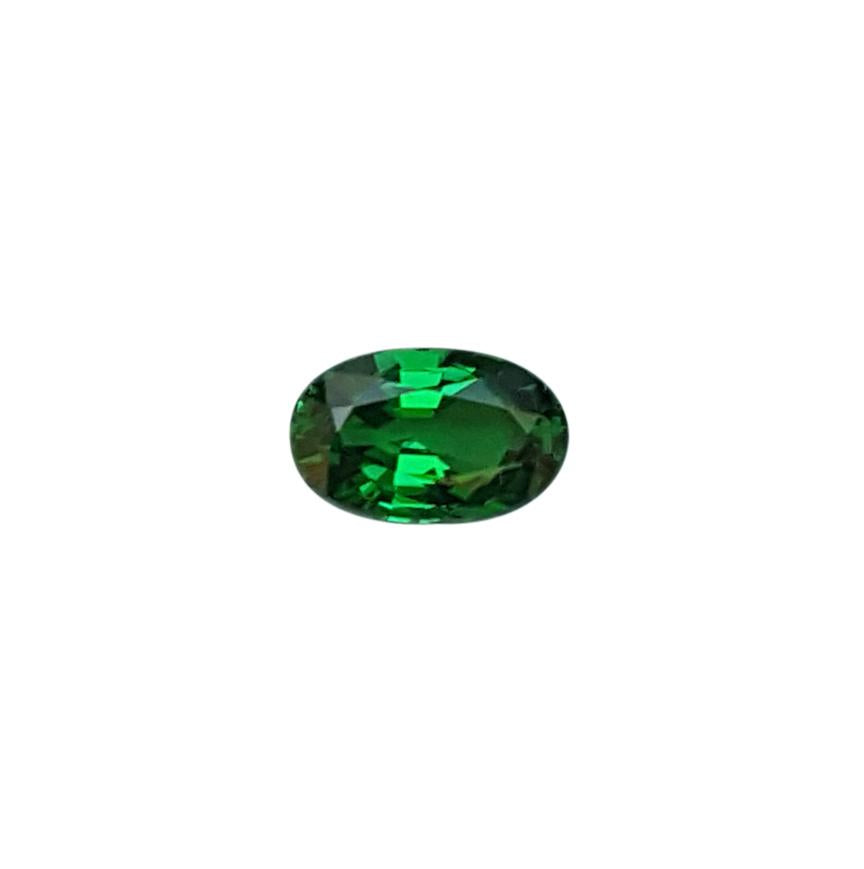 0.93ct Oval Fine Intense Green Tsavorite