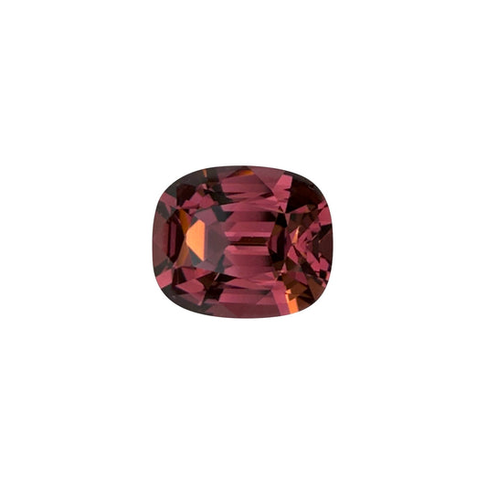 4.03ct Cushion Deep Orange Malaya Garnet