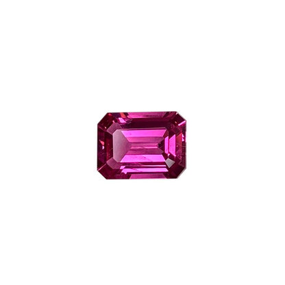 1.57ct Emerald Cut Hot Pink Spinel