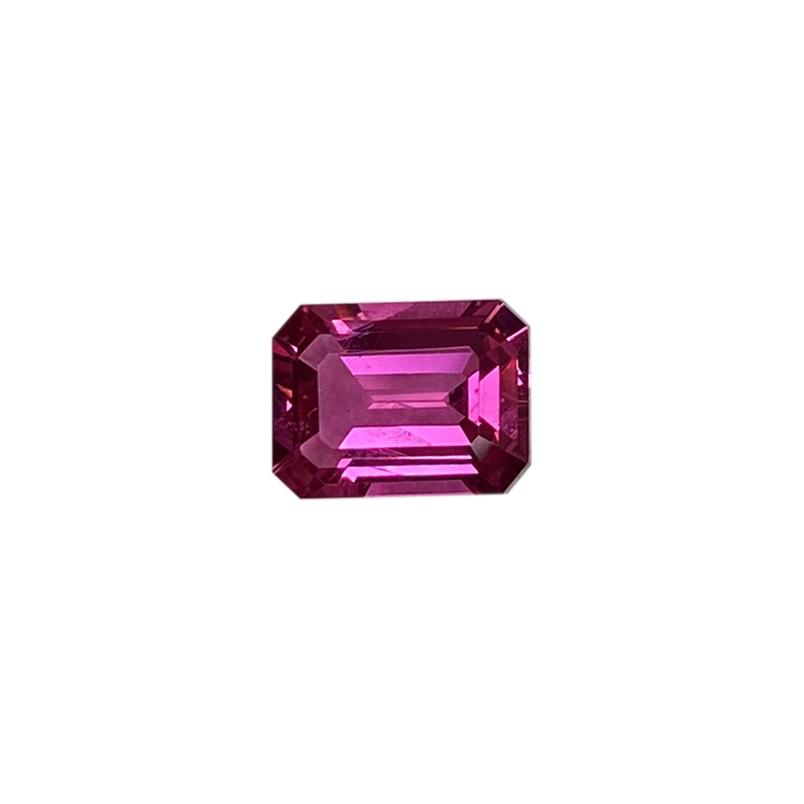 1.57ct Emerald Cut Hot Pink Spinel