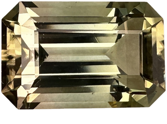 5.34ct Emerald Cut M Color Tourmaline