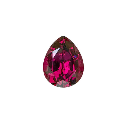 18.2ct Pear Shape AAA Color Rhodolite