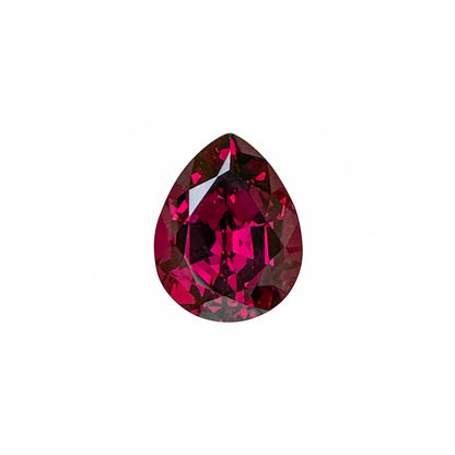 18.2ct Pear Shape AAA Color Rhodolite