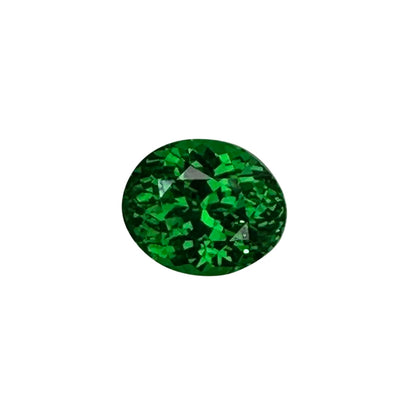 2.09ct Oval Gem Quality - Fine Intense Green Tsavorite