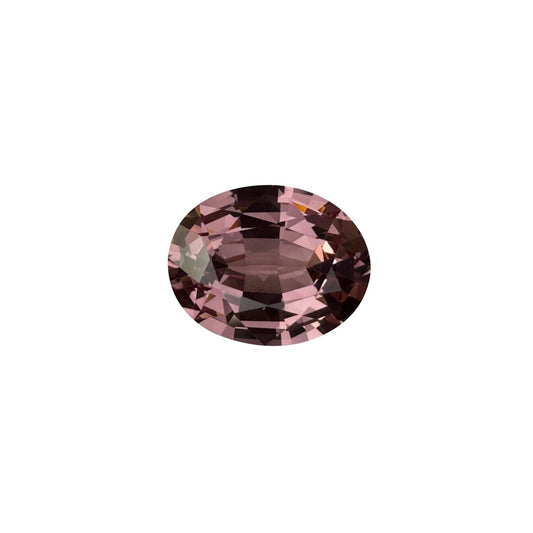 3.22ct Oval Peach Malaya Garnet