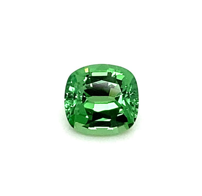 1.93ct Cushion Bright Green Tsavorite