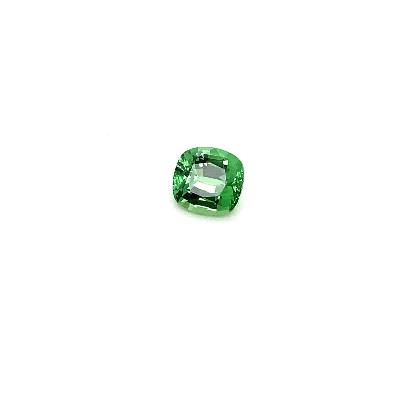 1.93ct Cushion Bright Green Tsavorite