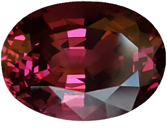 10.01ct Oval Light Pink Rhodolite