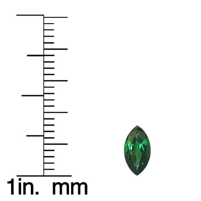 8x4.5mm Marquise Fine Intense Green Tsavorite Pair