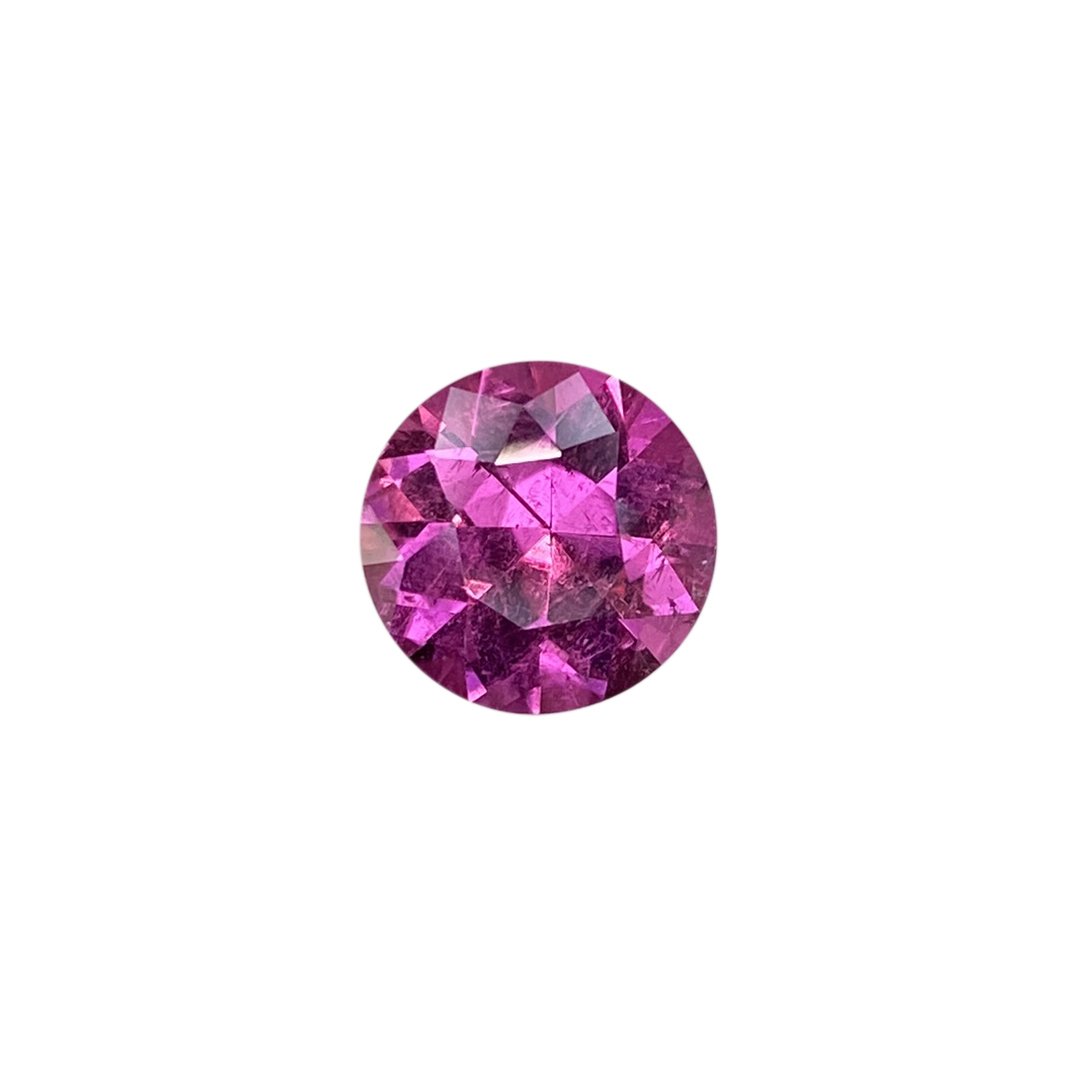 10.1mm Round Fuchsia Color Rubellite