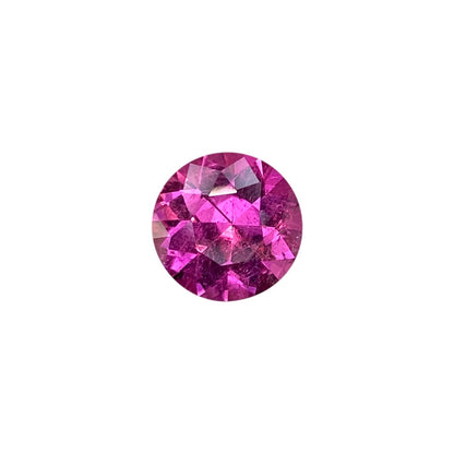10.1mm Round Fuchsia Color Rubellite