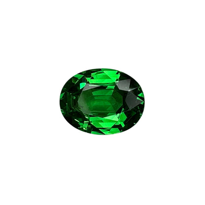 3.39ct Oval Gem Quality - Fine Intense Green Tsavorite