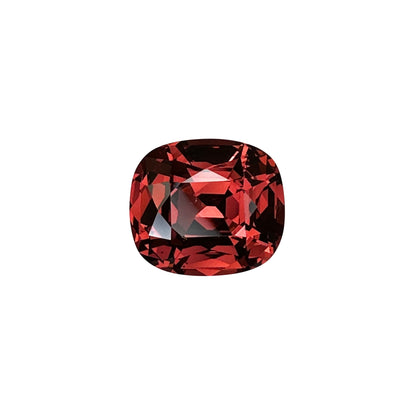 10.14ct Cushion Medium Orange Malaya Garnet