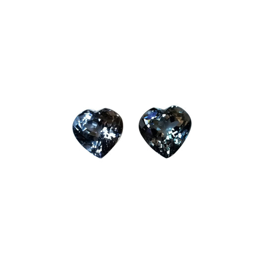 Heart Shape Grey Spinel