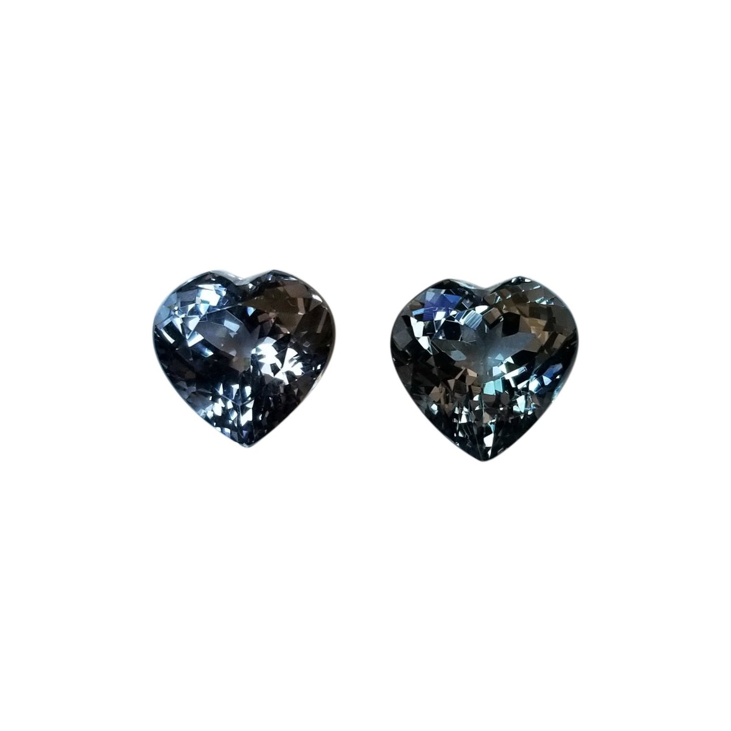 Heart Shape Grey Spinel