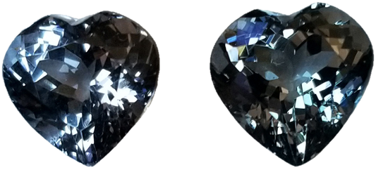Heart Shape Grey Spinel