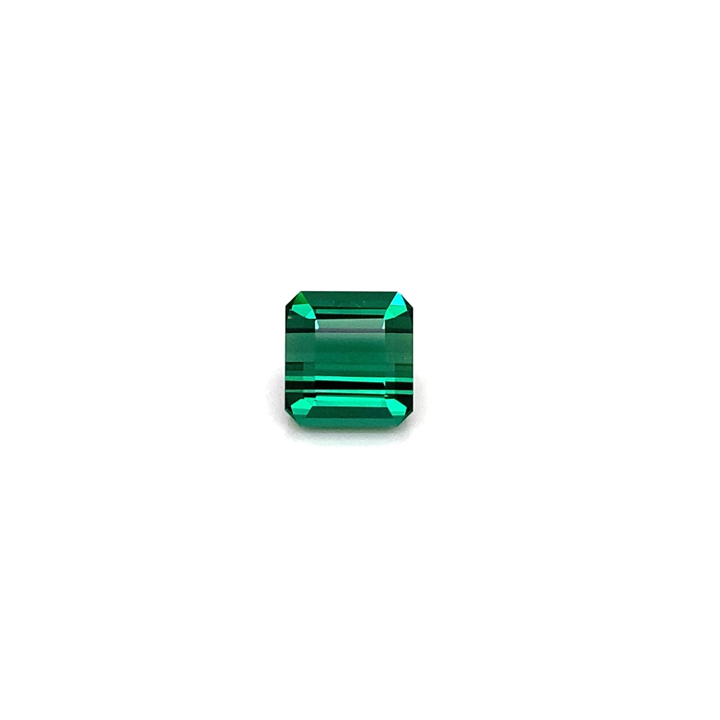 4.69ct Emerald Cut Medium Blue-Green Tourmaline