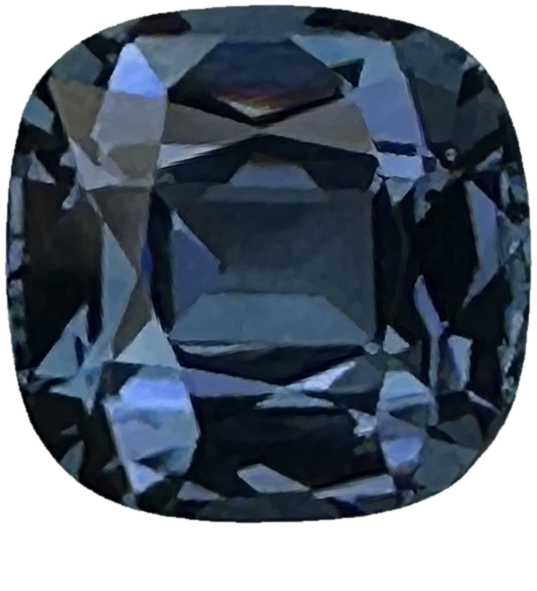 7.3ct Cushion Blue Spinel