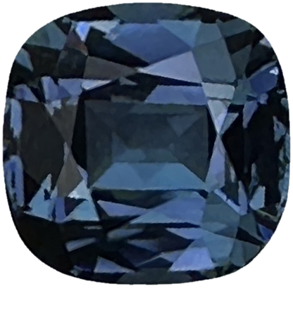 7.3ct Cushion Blue Spinel