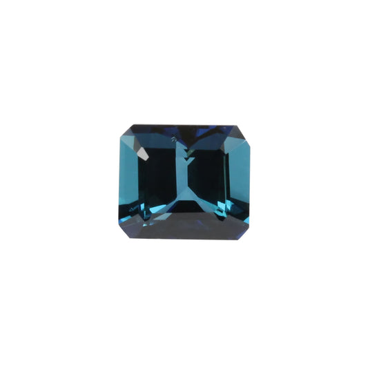 1.47ct Emerald Cut Deep Blue Tourmaline
