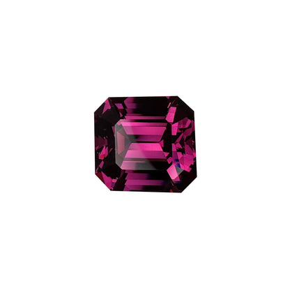 13.73ct Emerald Cut Medium Pink Rhodolite