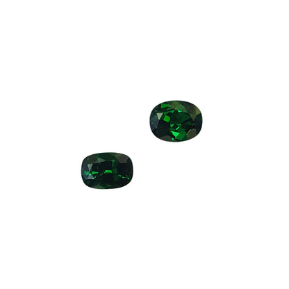 2.4ct Cushion Fine Saturated Green Tsavorite