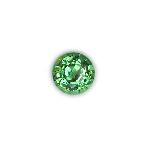 4.7mm Round Light Green Tsavorite