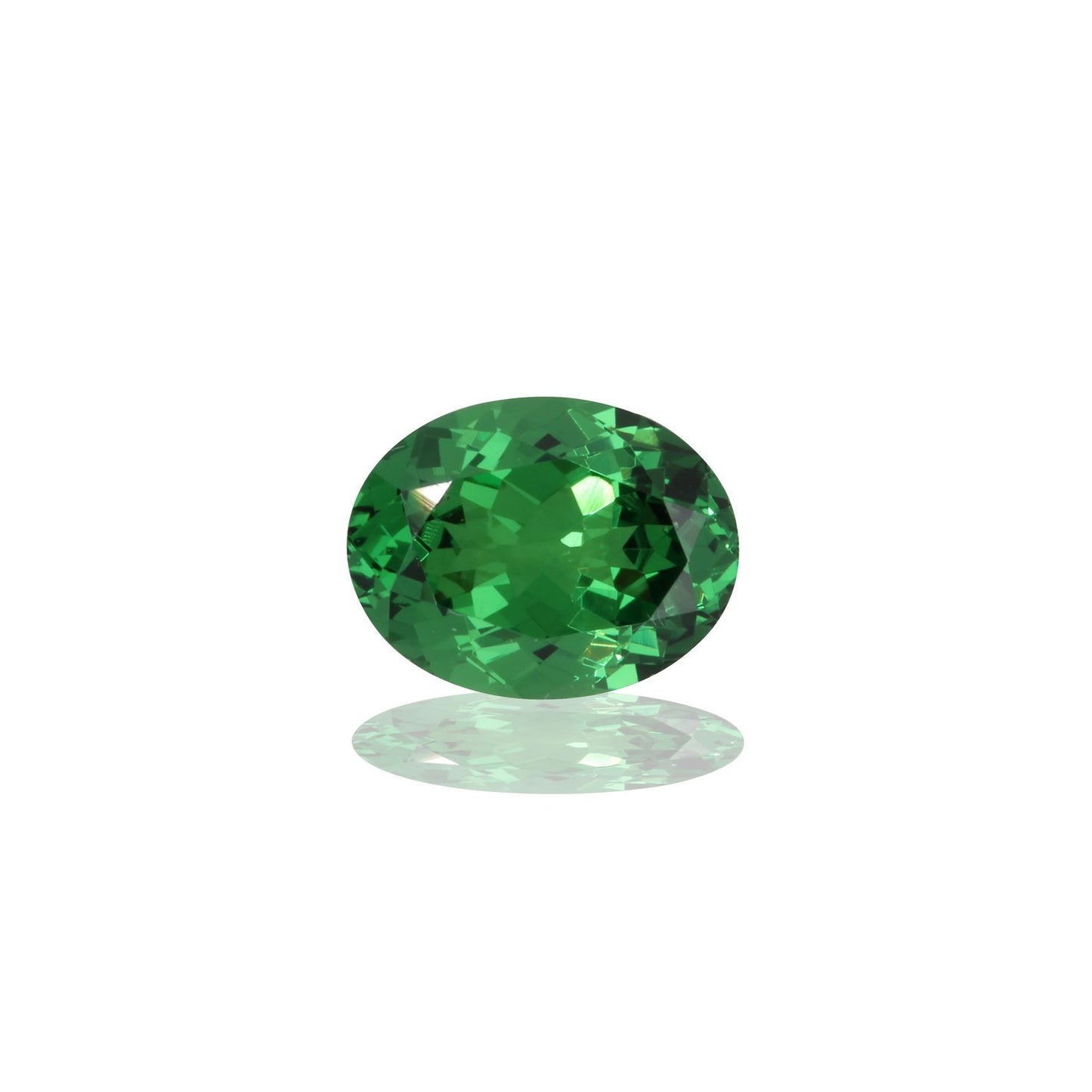 2.56ct Oval Bright Green Tsavorite