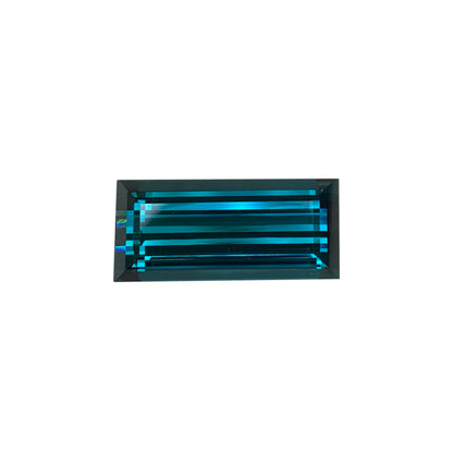 26.1ct Baguette DB Color Indicolite Tourmaline