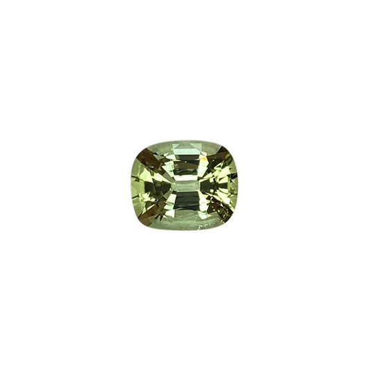 1.84ct Cushion Light Green Tourmaline