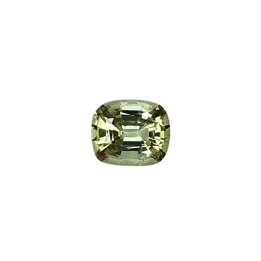 1.84ct Cushion Light Green Tourmaline