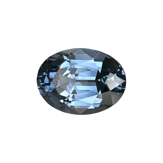 5.97ct Oval Blue-Grey Spinel