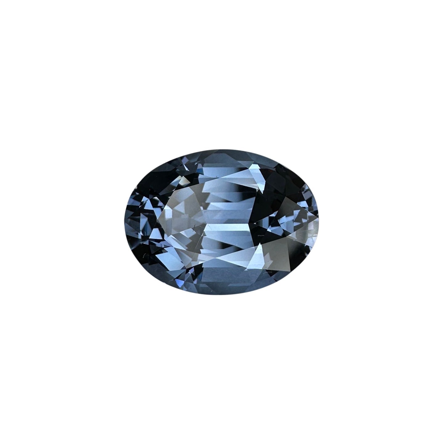 5.97ct Oval Blue-Grey Spinel