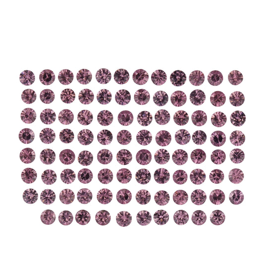 2mm Round Magenta Rhodolite