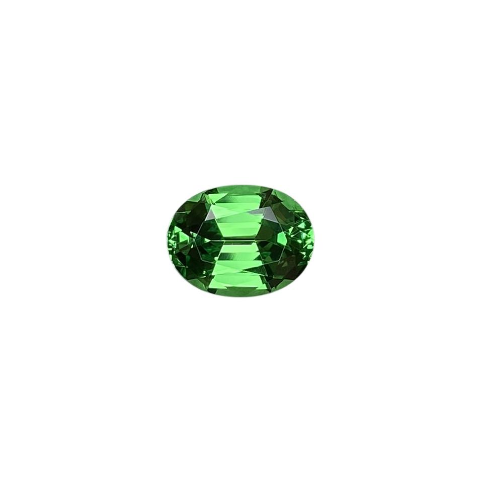 2.46ct Oval Deep Minty Green Tsavorite