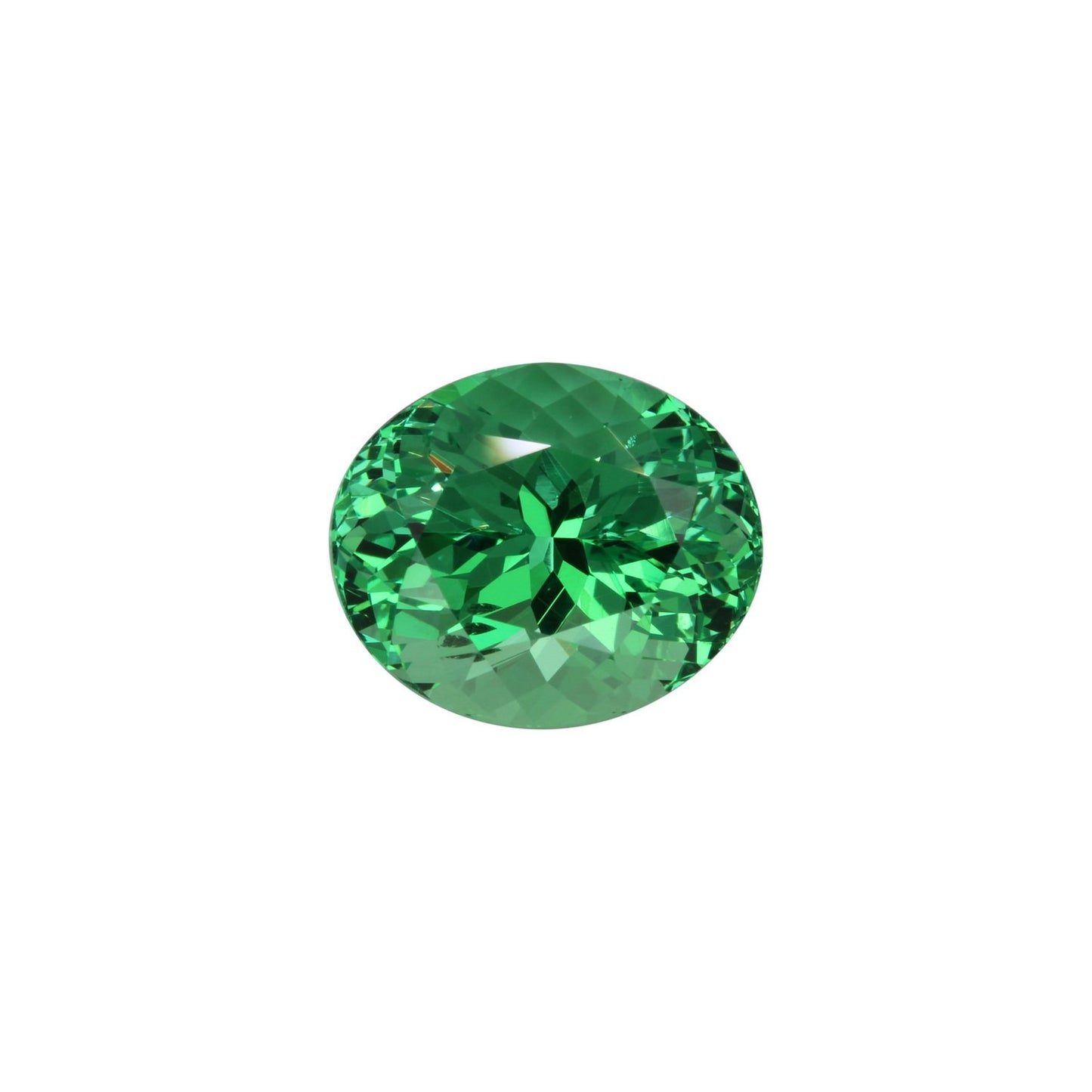 5.54ct Oval Mint Tsavorite Garnet