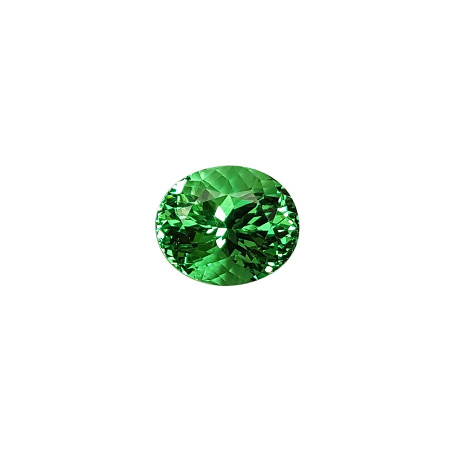 5.54ct Oval Mint Tsavorite Garnet