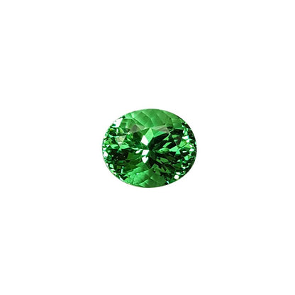 5.54ct Oval Mint Tsavorite Garnet