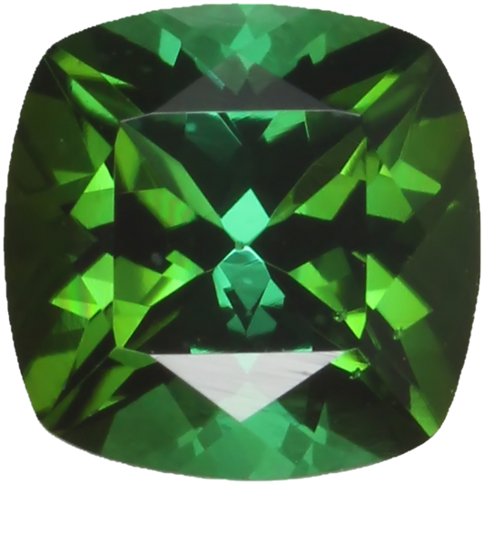 6.9mm Cushion Blue-Green Tourmaline