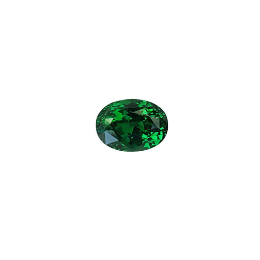 4.51ct Oval Fine Intense Green Tsavorite