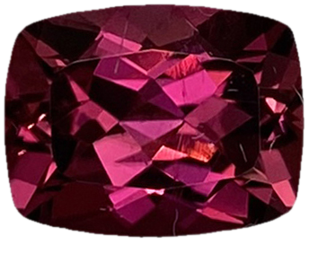 9x7mm Cushion Rubellite