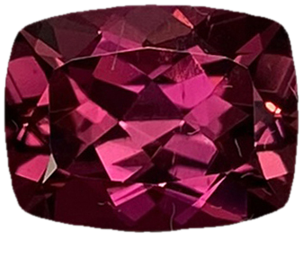 9x7mm Cushion Rubellite