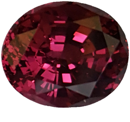 7.79ct Oval AAA Color Rhodolite