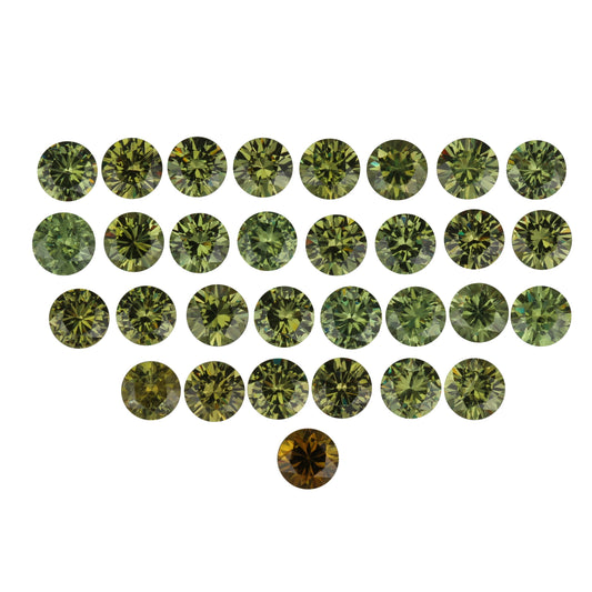 Demantoid Garnet Round 4.5mm