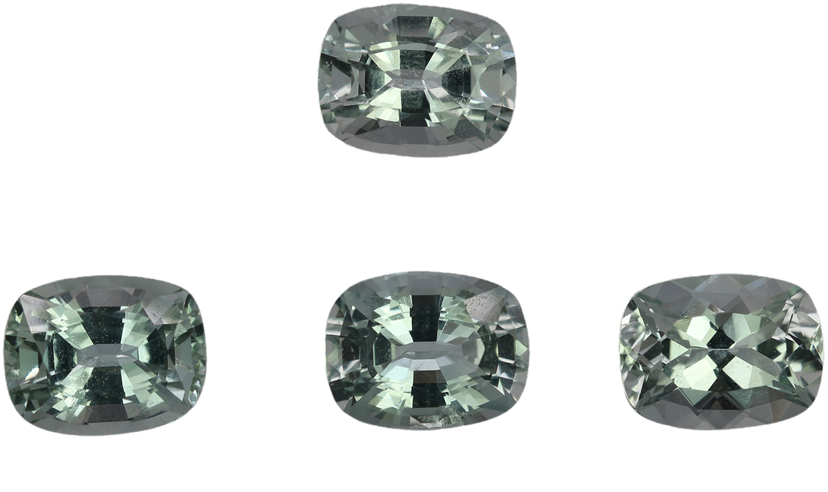 9x7mm Cushion Unheated Beryl
