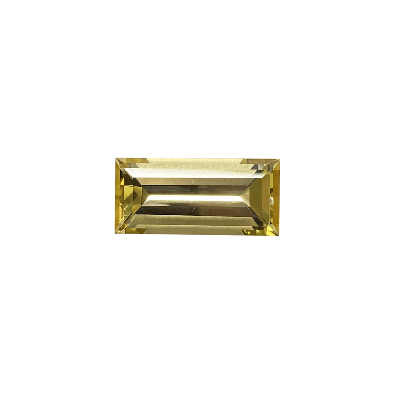10.27ct Baguette Yellow Tourmaline